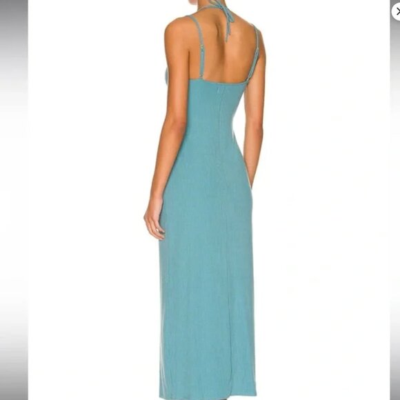 L*Space Teal Naomi Dress - M - Picture 2 of 6